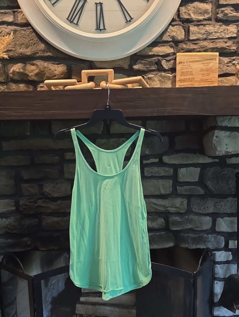 lululemon athletica Mint Green Racerback Tank